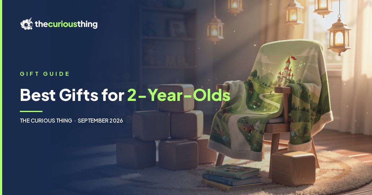 Best Gifts for 2-Year-Olds: personalized portrait keepsakes from The Curious Thing