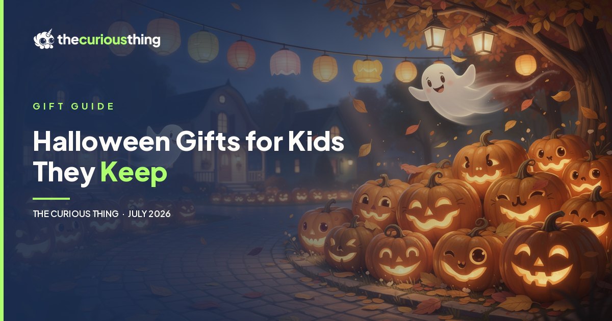 Halloween Gifts for Kids They Keep: a personalized friendly-Halloween keepsake from The Curious Thing