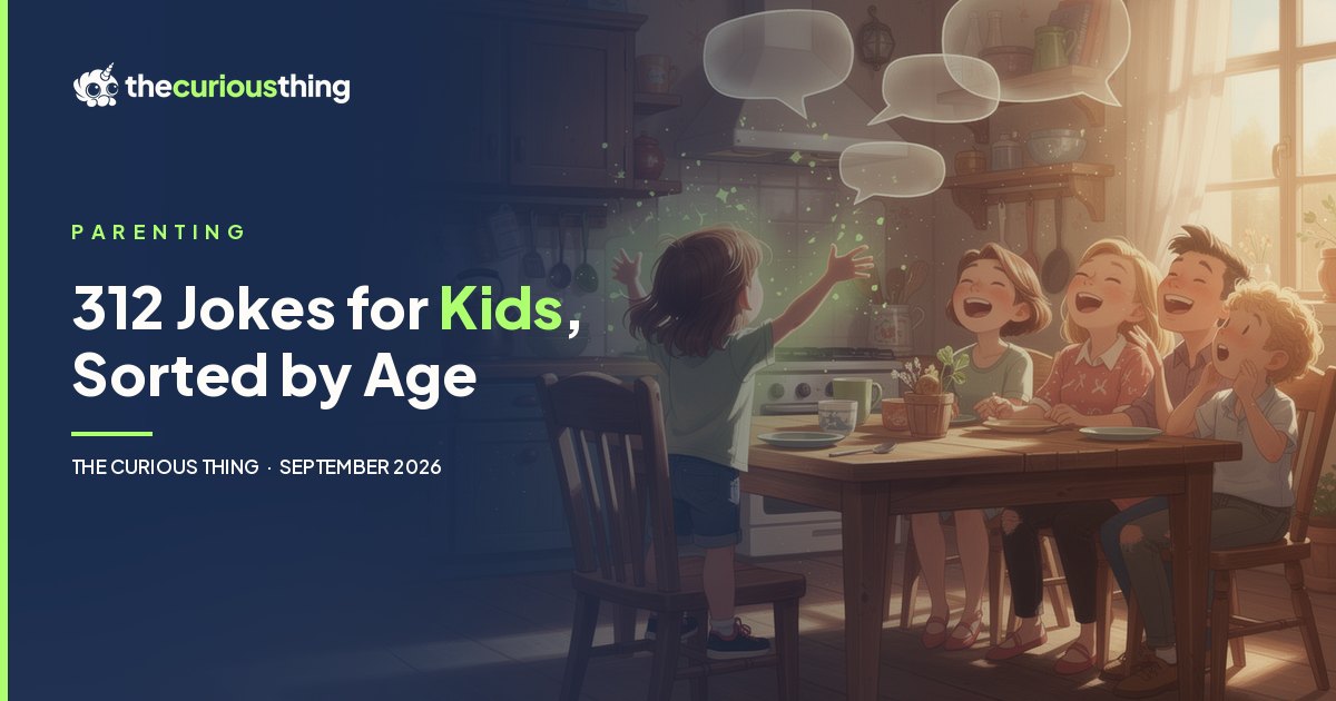 312 Jokes for Kids, Sorted by Age: personalized photo puzzle from The Curious Thing