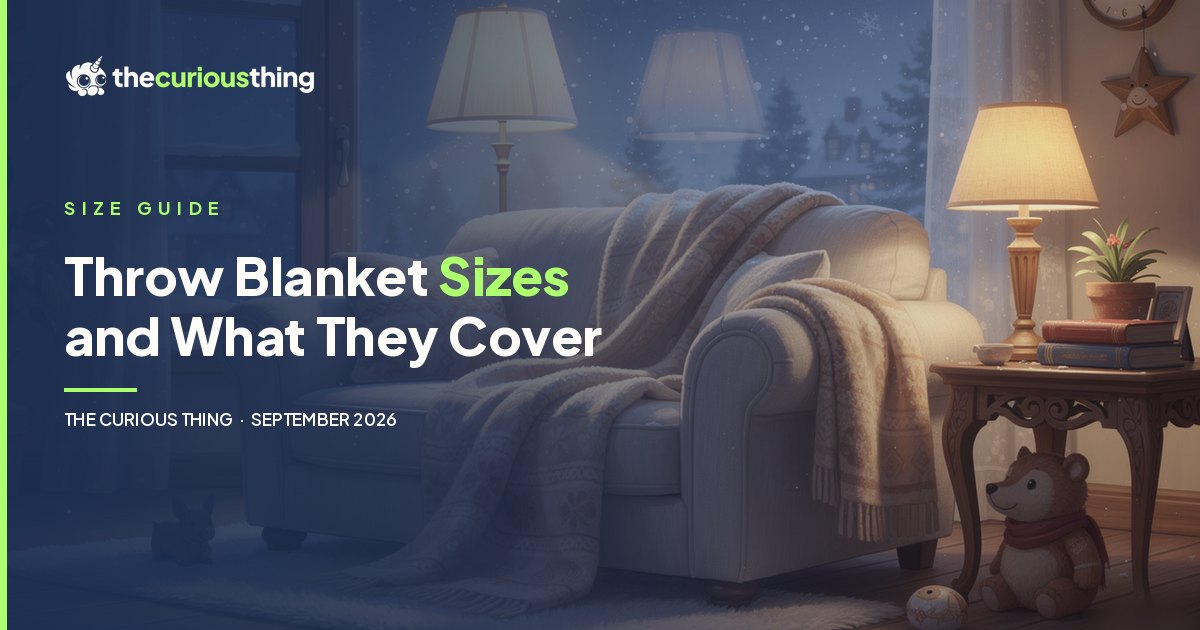 Throw Blanket Sizes and What They Cover: personalized photo blanket from The Curious Thing